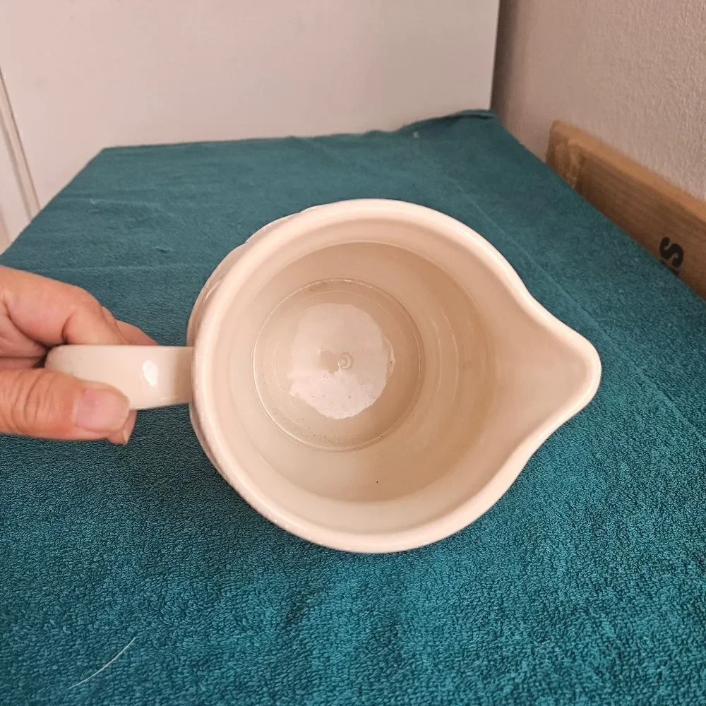 Longaberger classic blue Large milk pitcher